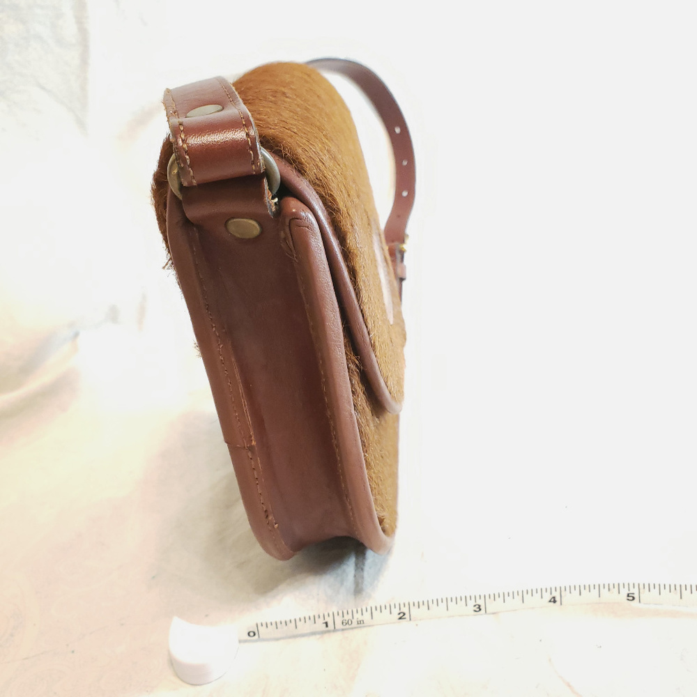 Ella Maiden Australia Leather Haircalf Crossbody - Picture 7 of 8